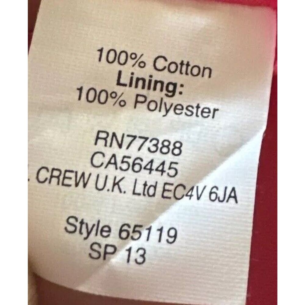 J.Crew Women's Misha Dress Style 65119 Cotton Cady Cocktail Pink, Size 0 $235 - Picture 4 of 11